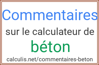  commentaires beton