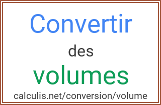  conversion volume