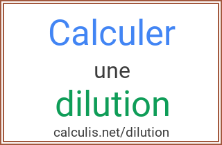  dilution