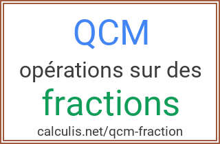  qcm fraction