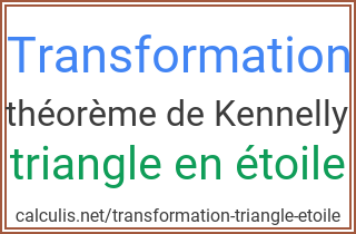  transformation triangle etoile