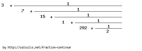 fraction-continue