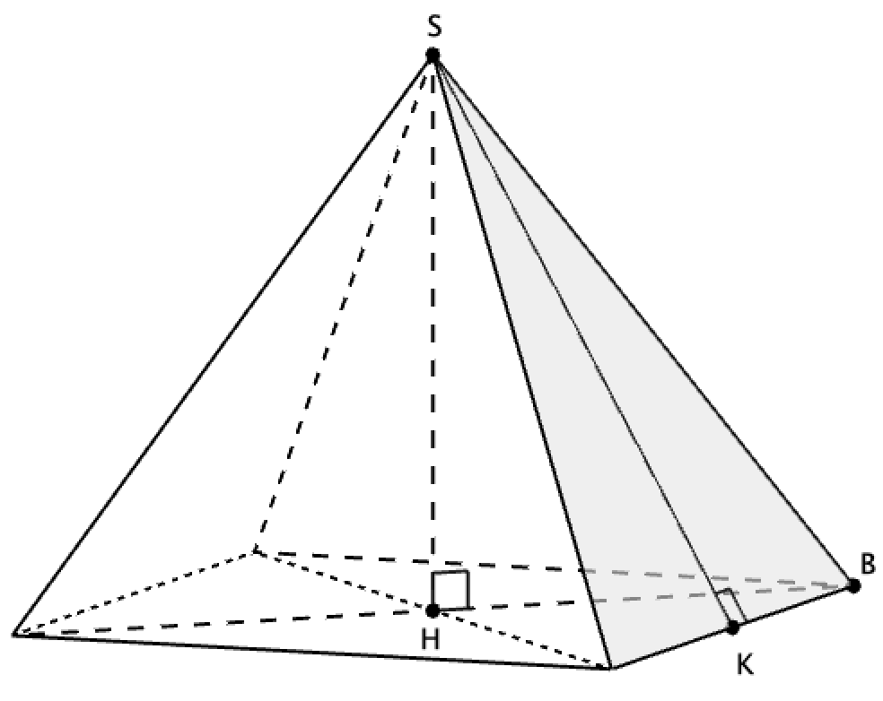 Calculer le volume d'une pyramide